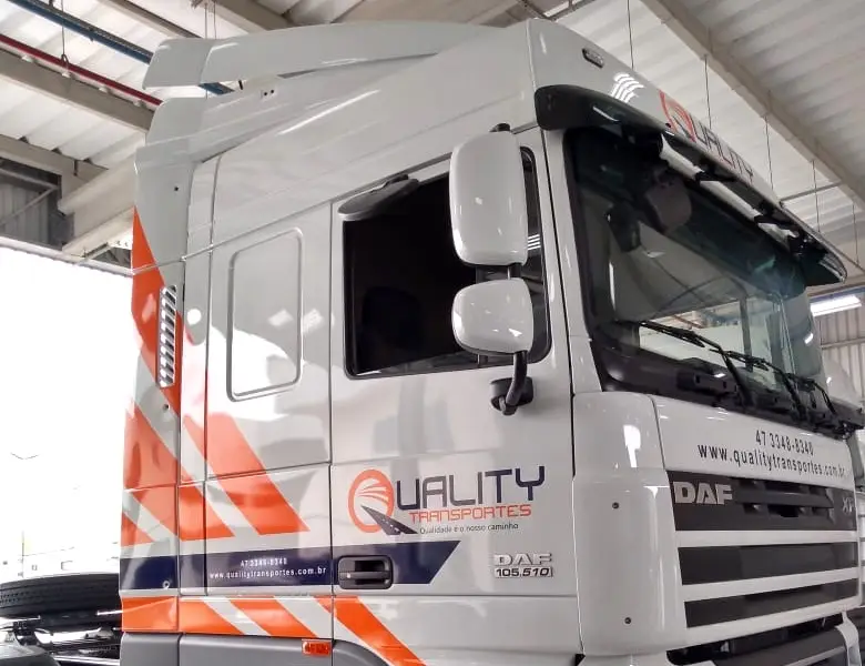 Cabine DAF da Quality Transportes