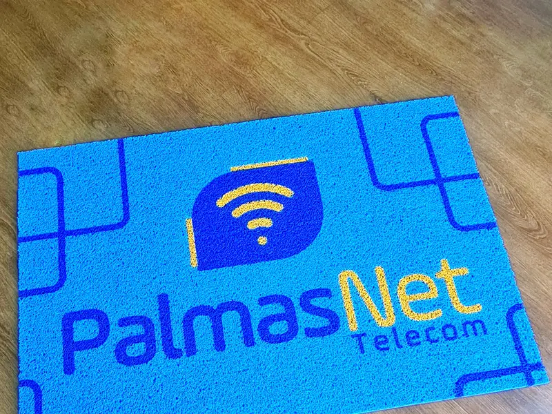 Capacho personalizado com logotipo