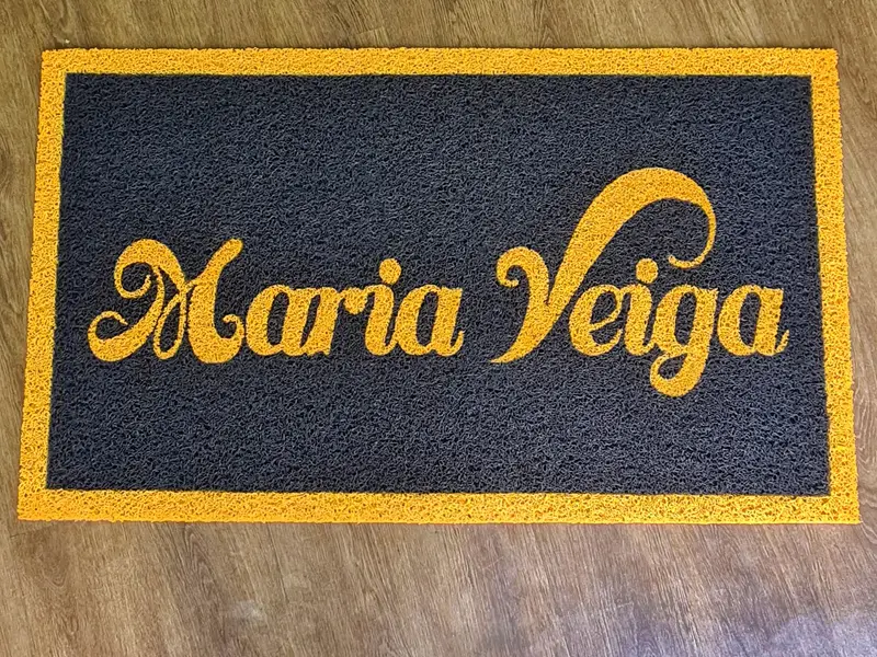 Capacho personalizado Maria Veiga