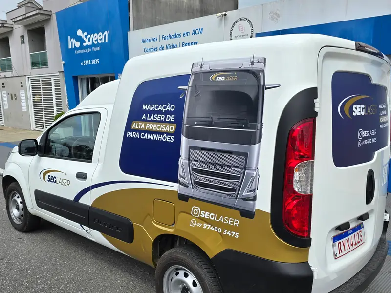 Fiorino da SegLaser com plotagem